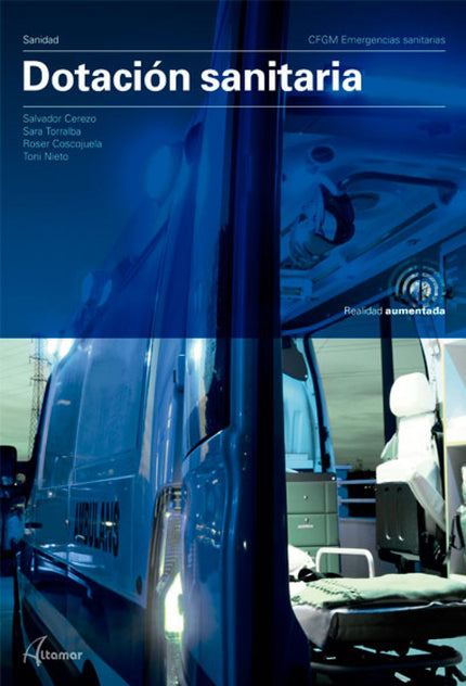 Portada del libro Dotación Sanitaria. Grado Medio 2019