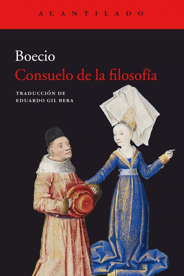 Libro Consuelo De La Filosofía: A lo largo del milenio que separa el final de la Antigüedad del Renacimiento, la autoridad de Boecio fue tal que sólo podía compararse con la de Aristóteles y Agustín de Hipona. Esta celebridad se debió, sobre todo, a su última obra, el Consuelo de la filosofía, escrita mientras aguardaba su ejecución en la cárcel de Pavía, que lo elevó a la categoría de sabio ejemplar.