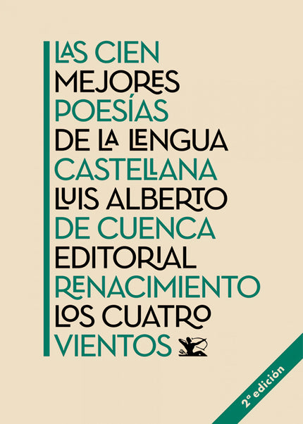 Libro Las Cien Mejores Poesías De La Lengua Castellana: En 1908, hace ciento doce años, preparó don Marcelino Menéndez Pelayo, director de la Biblioteca Nacional, una antología de las cien mejores poesías de la lengua castellana. La selección reflejaba, desde luego, su gusto personal, pero también el de su tiempo.