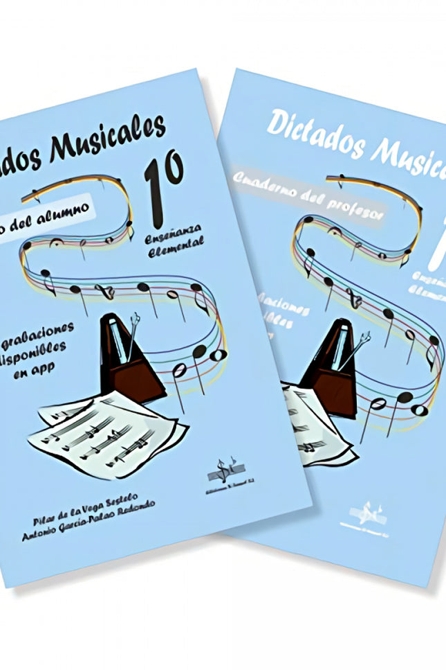 Portada del libro Dictados Musicales Volumen 1