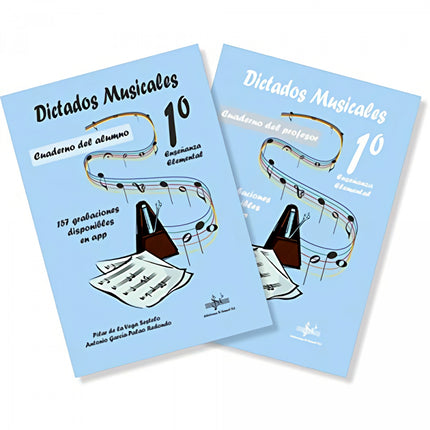 Portada del libro Dictados Musicales Volumen 1