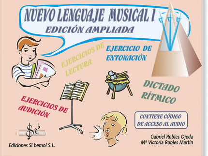 Portada del libro Nuevo Lenguaje Musical 1