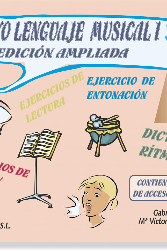 Portada del libro Nuevo Lenguaje Musical 1
