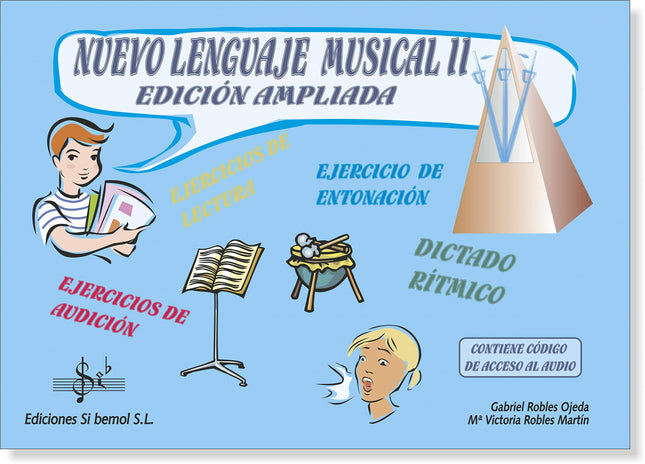 Portada del libro Nuevo Lenguaje Musical 2