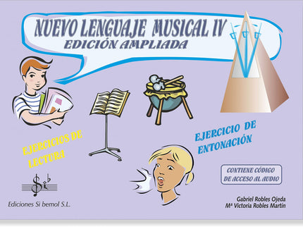 Portada del libro Nuevo Lenguaje Musical 4