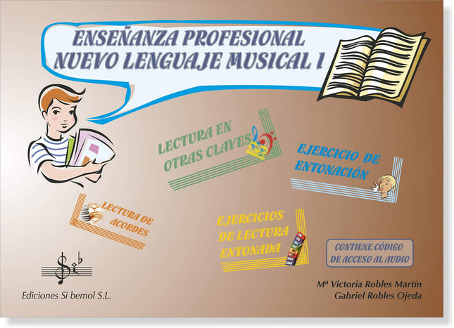 Portada del libro Nuevo Lenguaje Musical 5