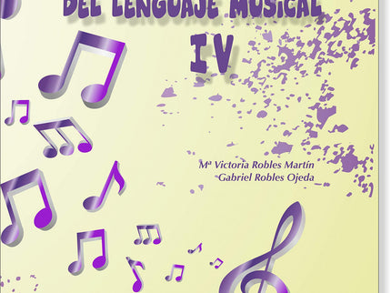 Portada del libro Teoria Y Práctica Del Lenguaje Musical 4