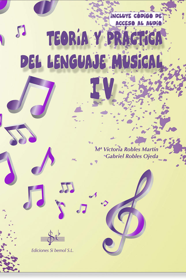 Portada del libro Teoria Y Práctica Del Lenguaje Musical 4
