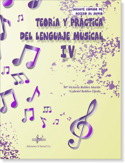 Portada del libro Teoria Y Práctica Del Lenguaje Musical 4