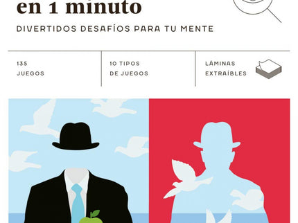Libro Enigmas Originales En 1 Minuto: Desafía tu mente con estos 135 ingeniosos acertijos. Gracias a estos originales y breves enigmas, y las desternillantes imágenes que los acompañan, disfrutarás de horas de diversión asegurada.