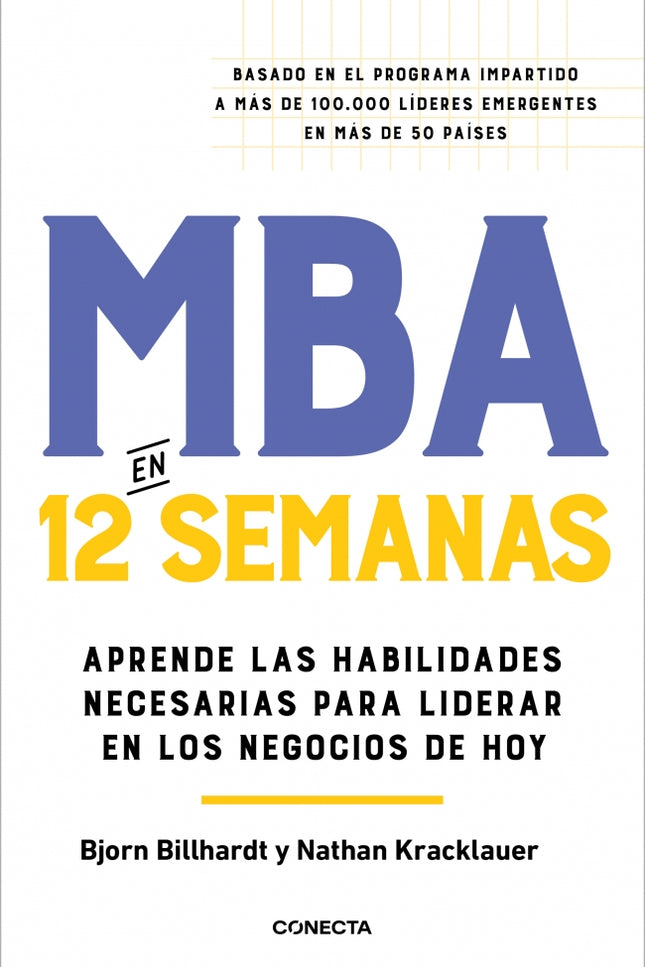 MBA EN 12 SEMANAS - Kracklauer - OTRO FORMATO LIBRO