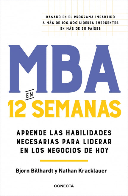 MBA EN 12 SEMANAS - Kracklauer - OTRO FORMATO LIBRO