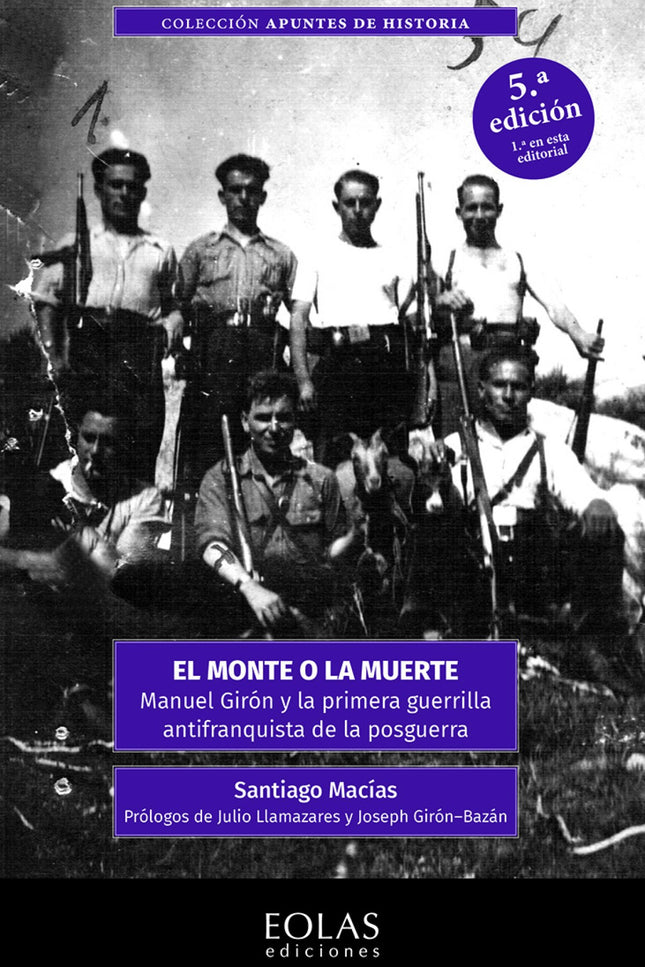 Libro El Monte O La Muerte: La Federación de Guerrillas de León?Galicia llegó a contar con Estado Mayor, tribunal disciplinario, periódico propio y cientos de enlaces. Muchos de ellos acabarían en prisión, pero la cárcel no parecía una opción para aquellas mujeres y hombres que tuvieron que elegir entre la resistencia armada, el exilio o la pena capital.