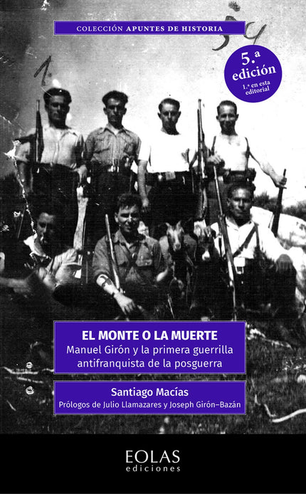 Libro El Monte O La Muerte: La Federación de Guerrillas de León?Galicia llegó a contar con Estado Mayor, tribunal disciplinario, periódico propio y cientos de enlaces. Muchos de ellos acabarían en prisión, pero la cárcel no parecía una opción para aquellas mujeres y hombres que tuvieron que elegir entre la resistencia armada, el exilio o la pena capital.