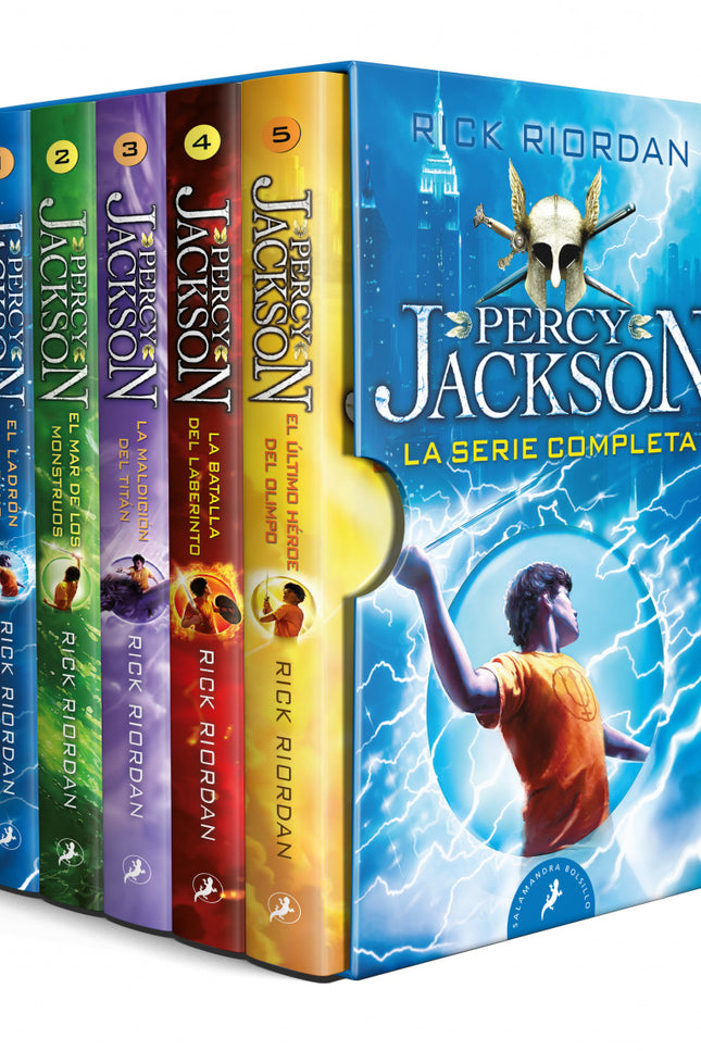 Percy Jackson Y Los Dioses Del Olimpo - La Serie Completa