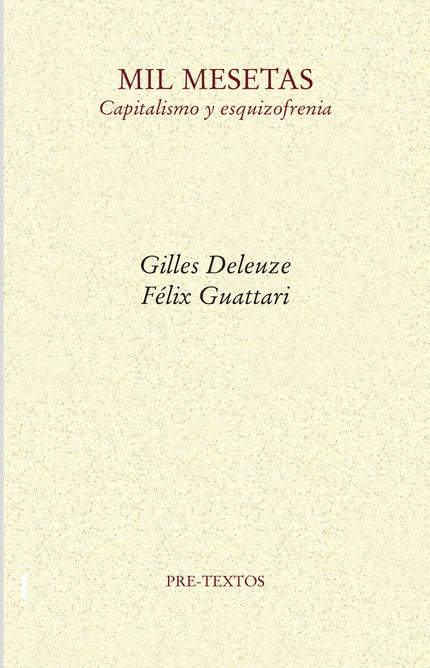 Libro Mil Mesetas: Lo que Deleuze y Guattari entienden como ?sistema? filosófico no es en absoluto un corpus orgánico de conocimientos o una síntesis unitaria gobernada por una trama lógico-deductiva a partir de un principio primero y fundamental, sino algo así como una ?multiplicidad de multiplicidades?.
