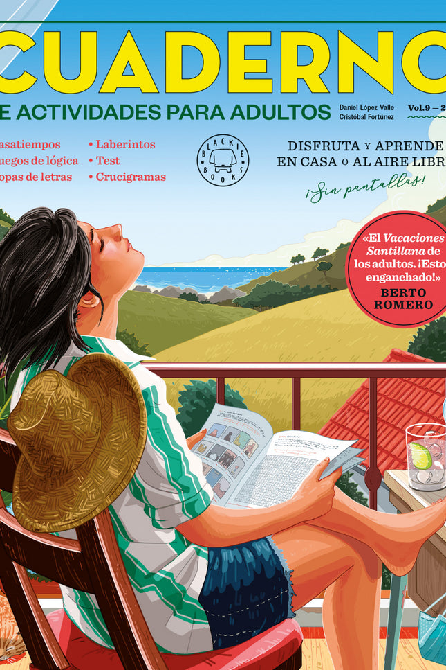 Libro Cuaderno Blackie Books. Vol. 9: El primer cuaderno de actividades para adultos. Actividades que no sirven para pasar el tiempo, sino para aprovecharlo.