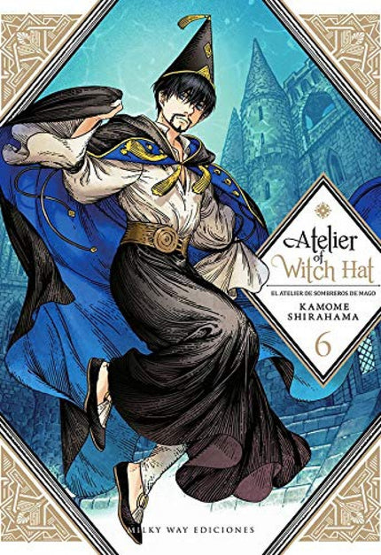Libro Atelier Of Witch Hat 06: El segundo examen de magia queda cancelado tras los graves acontecimientos que se producen durante su realización, motivados por el ataque de un Sombrero de Ala y el despertar de las estatuas de oro de la Gruta de Romonoon. Con Qifrey herido de gravedad, Orugio se encarga de Coco y sus compañeras, que afortunadamente se encuentran sanas y salvas.