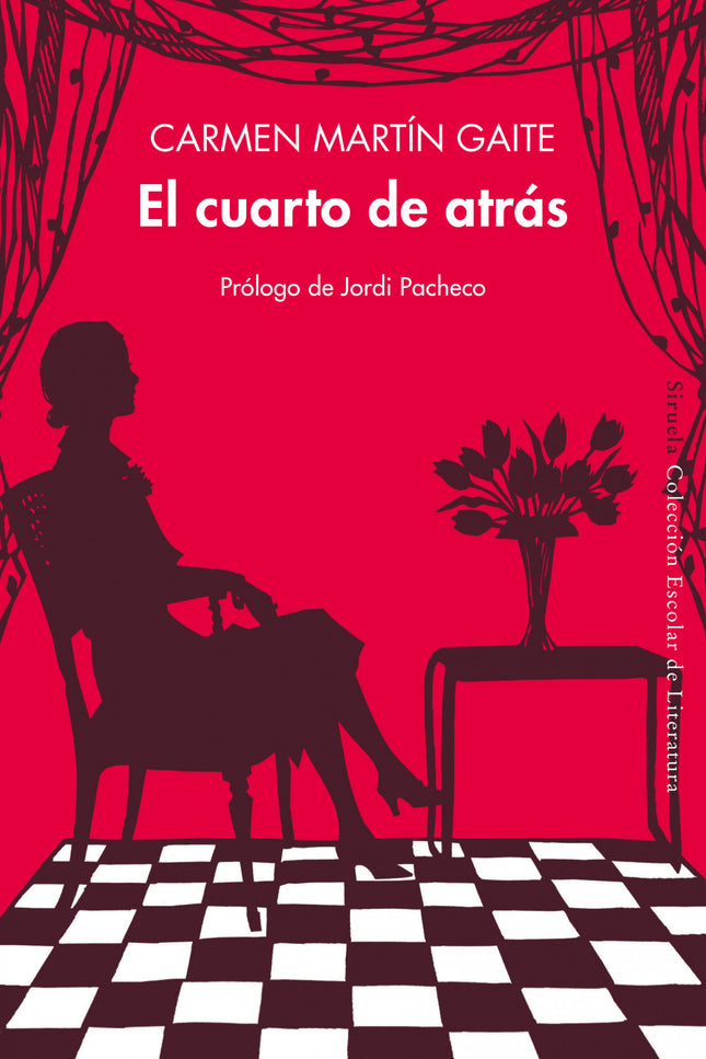Libro El Cuarto De Atrás: «Estás delante de una novela de suspense, unas memorias, una ficción, un libro que se pregunta sobre el misterio de la escritura, un diálogo interno que confluye en una noche lluviosa. [à] La escritora transita por un cruce de géneros de forma fluida y natural propiciado por el diálogo.