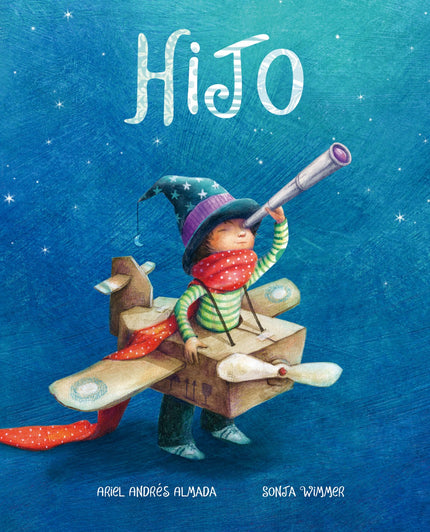 Libro Hijo: ?Anoche tuve un sueño. Un sueño en el que llegabas a nuestro hogar con los ojitos apenas abiertos y un montón de preguntas en la punta de la nariz...?.