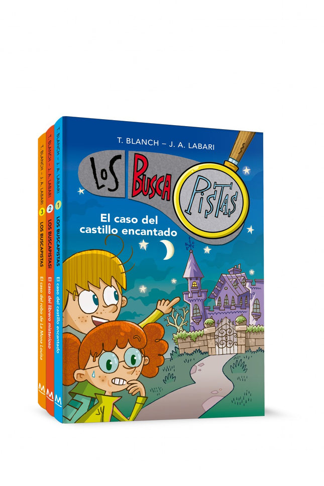 Libro Pack Los Buscapistas: El Caso Del Castillo Encantado # El Caso Del Librero Misterioso # El Caso Del Robo De La Mona Louisa (los Buscapistas 1-3): Únete a Pepa Pistas y a Maxi Casos y conviértete en todo un detective con este pack que contiene las tres primeras aventuras de «Los BuscaPistas». El caso del castillo encantado Pepa y Maxi han decidido abrir una agencia de detectives en la casita de madera abandonada de Pulgas, el perro de Pepa.