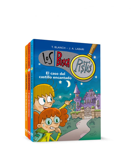 Libro Pack Los Buscapistas: El Caso Del Castillo Encantado # El Caso Del Librero Misterioso # El Caso Del Robo De La Mona Louisa (los Buscapistas 1-3): Únete a Pepa Pistas y a Maxi Casos y conviértete en todo un detective con este pack que contiene las tres primeras aventuras de «Los BuscaPistas». El caso del castillo encantado Pepa y Maxi han decidido abrir una agencia de detectives en la casita de madera abandonada de Pulgas, el perro de Pepa.
