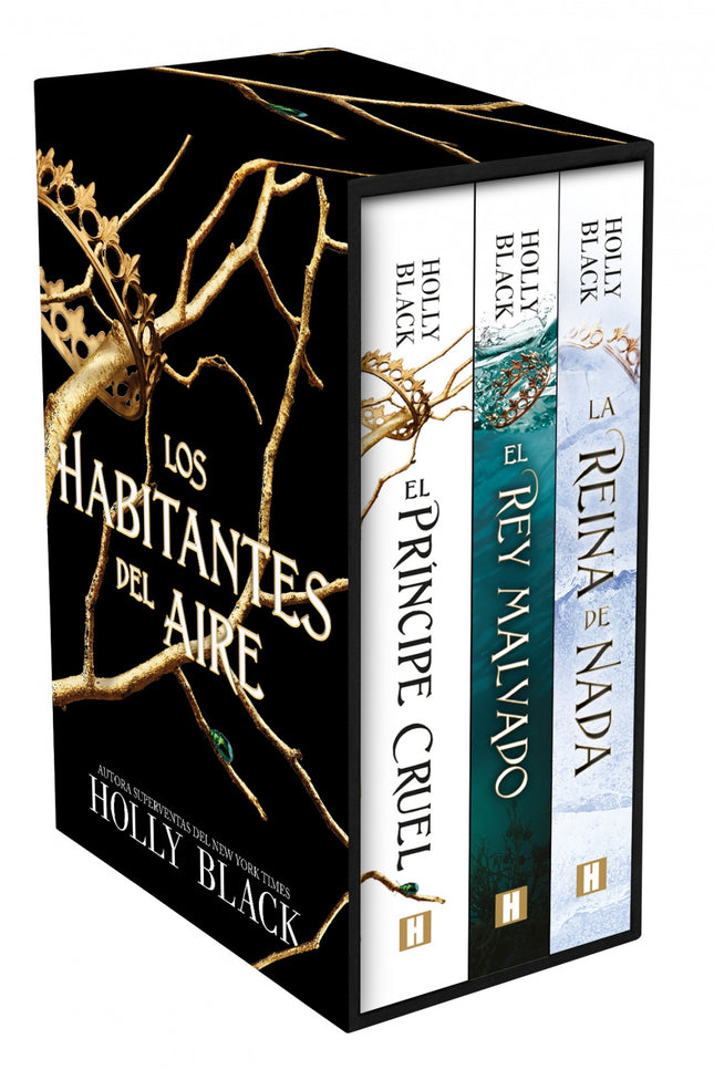 Libro Estuche Especial De 'los Habitantes Del Aire': Estuche especial que contiene la trilogía completa de Los habitantes del aire, el relato especial de Una visita a las tierras imposibles y las Cartas de Cardan a Jude.