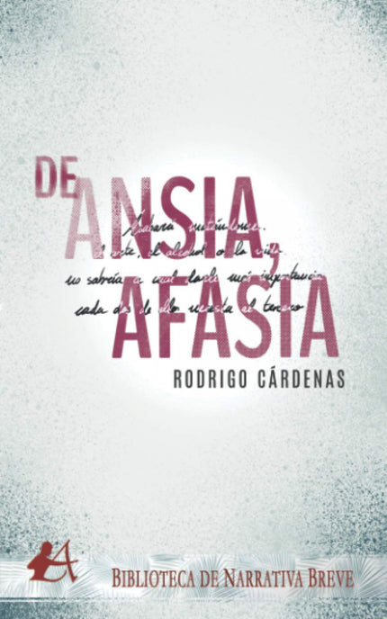 Libro De Ansia, Afasia: En este libro solo se muestra una lucha, una batalla de incontables enfrentamientos donde la mente siempre intenta defenderse de la locura, la soledad y el sufrimiento. Utilizando arma la poesía, la escritura, para no acabar perdido en la batalla.