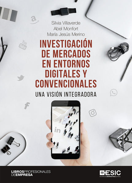 Libro Investigación De Mercados En Entornos Digitales Y Convencionales: A través de estas páginas, se pretende exponer la investigación de mercados como una profesión basada en la búsqueda de información y tendencias, la gestión del conocimiento y la toma de decisiones. Una profesión apasionada, divertida y en continuo cambio, estrechamente ligada a otras disciplinas como marketing, ventas, experiencia de cliente, etc.