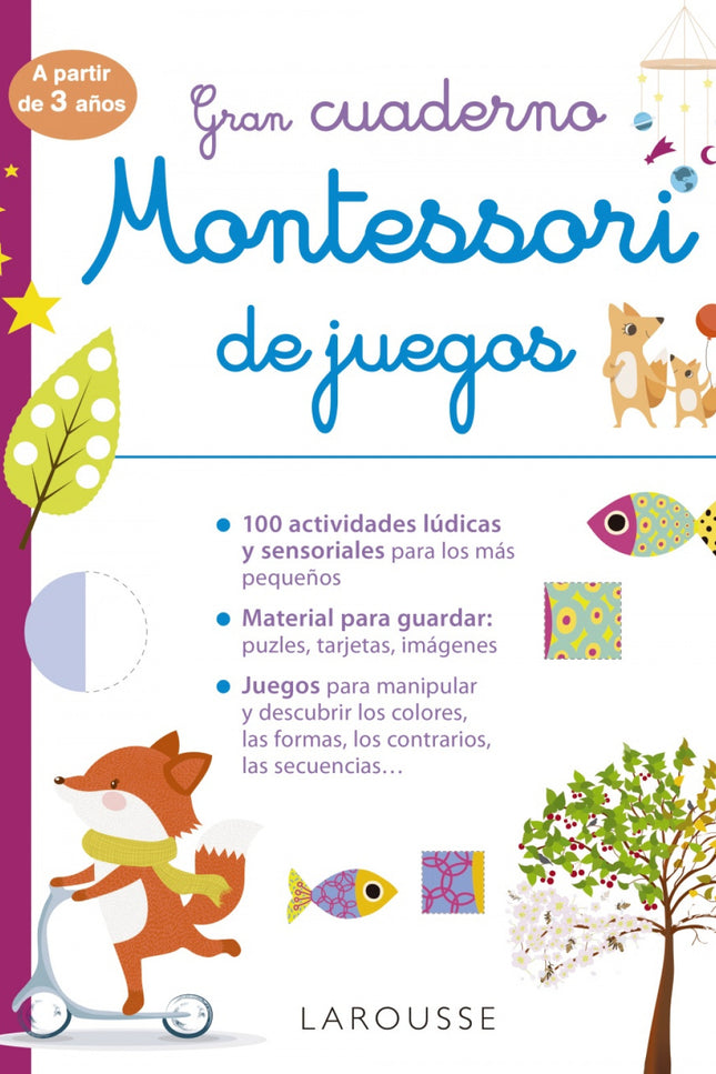 Gran Cuaderno Montessori De Juegos