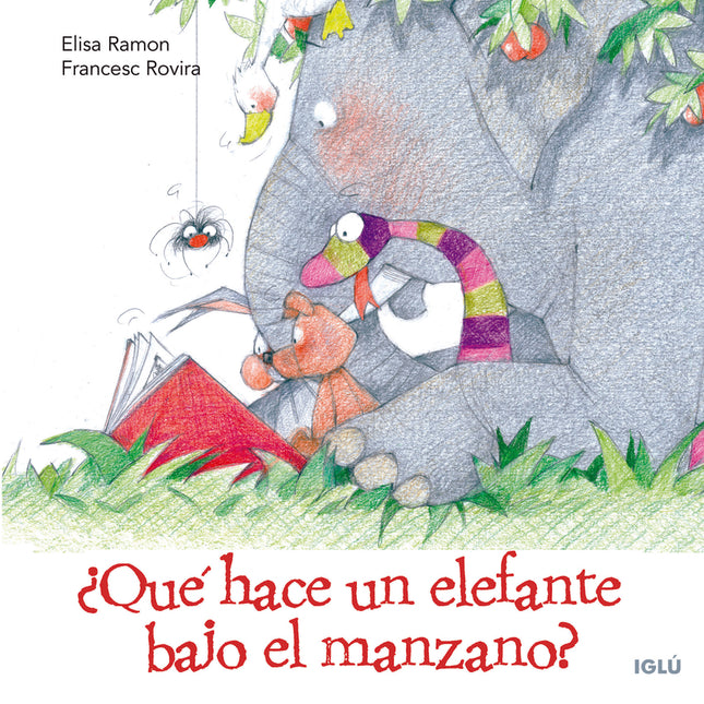 ¿qué Hace Un Elefante Bajo El Manzano?