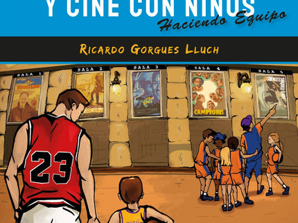 Libro Baloncesto Y Cine Con Niños: Decía Andrew Bernstein (el mejor fotógrafo de la historia de la NBA) que Michael Jordan era un regalo del cielo para un fotógrafo, y hablaba de cómo su imagen transmitía todo lo que el baloncesto puede transmitir. El cine es el arte de transmitir una historia y, además, sus emociones mediante imágenes en movimiento.