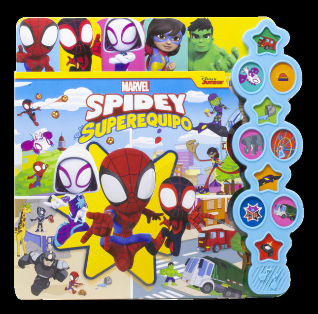 Spidey Y Su Superequipo. Libro Con 10 Sonidos