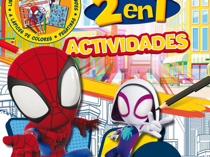 Spidey Y Su Superequipo. Actividades 2 En 1
