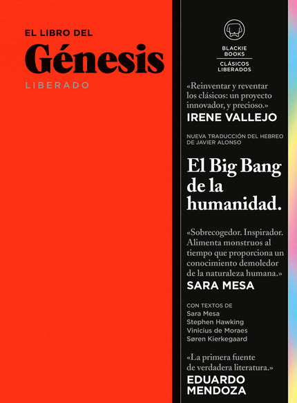 EL LIBRO DEL GENESIS . **2-CLASICOS LIBERADOS/BLACKIE BOOKS** - Anónimo - OTRO FORMATO LIBRO