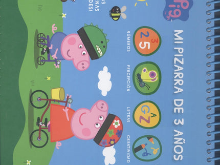 Peppa Pig - Mi Pizarra De 3 Años