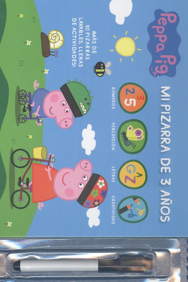Peppa Pig - Mi Pizarra De 3 Años