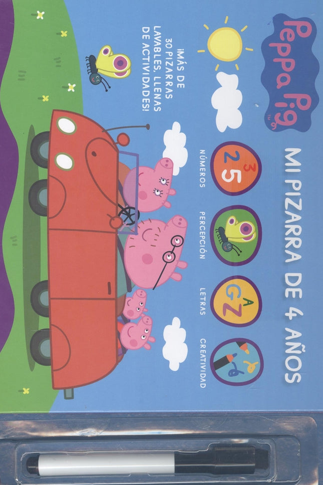 Peppa Pig - Mi Pizarra De 4 Años