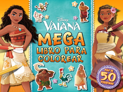 Vaiana. Megalibro Para Colorear
