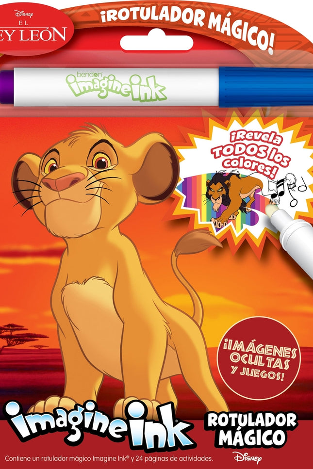 El Rey León. Rotulador Mágico
