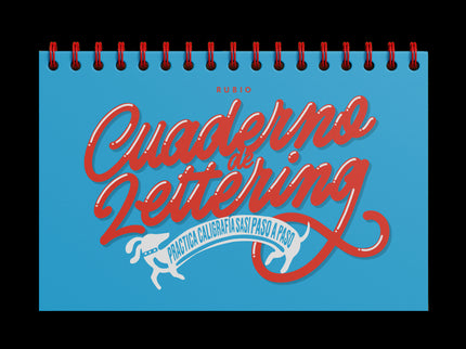Cuaderno De Lettering. Practica Caligrafía Sasi Paso A Paso