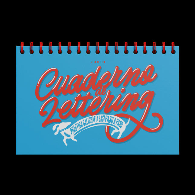 Cuaderno De Lettering. Practica Caligrafía Sasi Paso A Paso