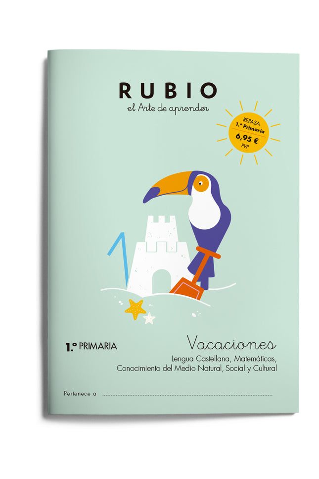 VACACIONES RUBIO 1ºEP 24 - Aa.vv - RUSTICA