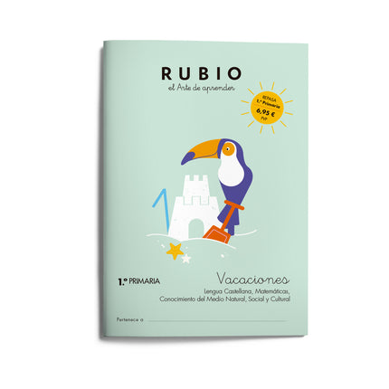 VACACIONES RUBIO 1ºEP 24 - Aa.vv - RUSTICA