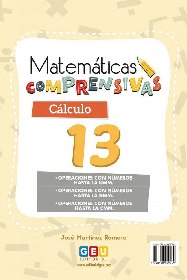 Matematicas Comprensivas Calculo 13 (2021)