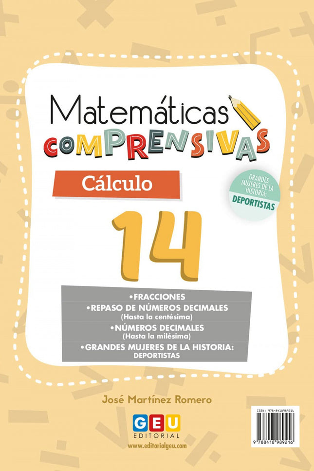 Matemáticas Comprensivas 14