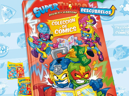 Libro Coleccionista Cómics Superthings - Rescue Force