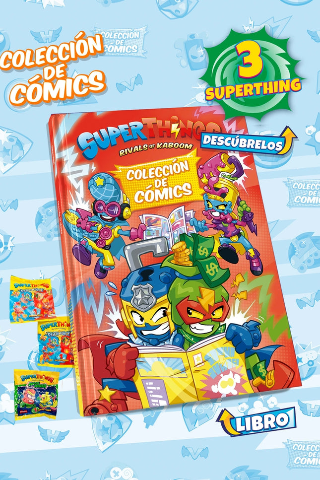 Libro Coleccionista Cómics Superthings - Rescue Force