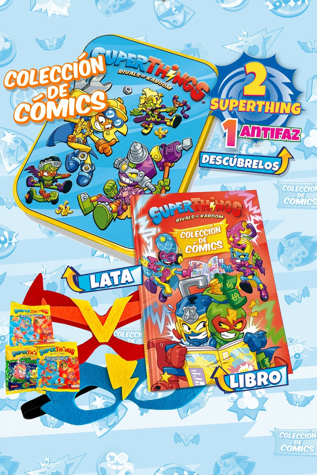 Libro Coleccionista Cómics Superthings - Rescue Force