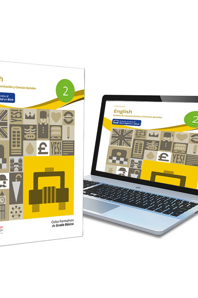 Grado Básico English 2 Workbook - Libro De Texto En Formato Físico De English 2 Workbook